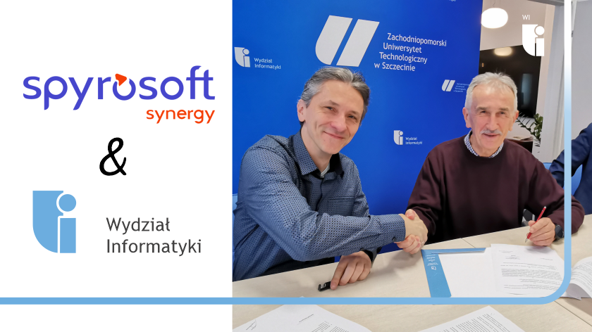 Porozumienie o współpracy między Spyrosoft Synergy a Wydziałem Informatyki