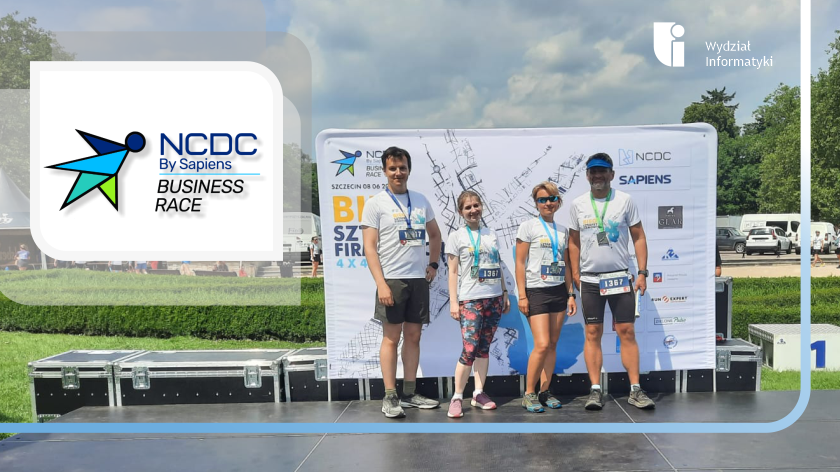 WI ZUT w biegu sztafet firmowych NCDC Business Race!