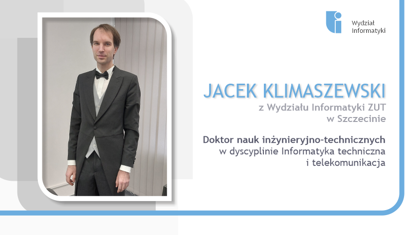 Jacek Klimaszewski z doktoratem