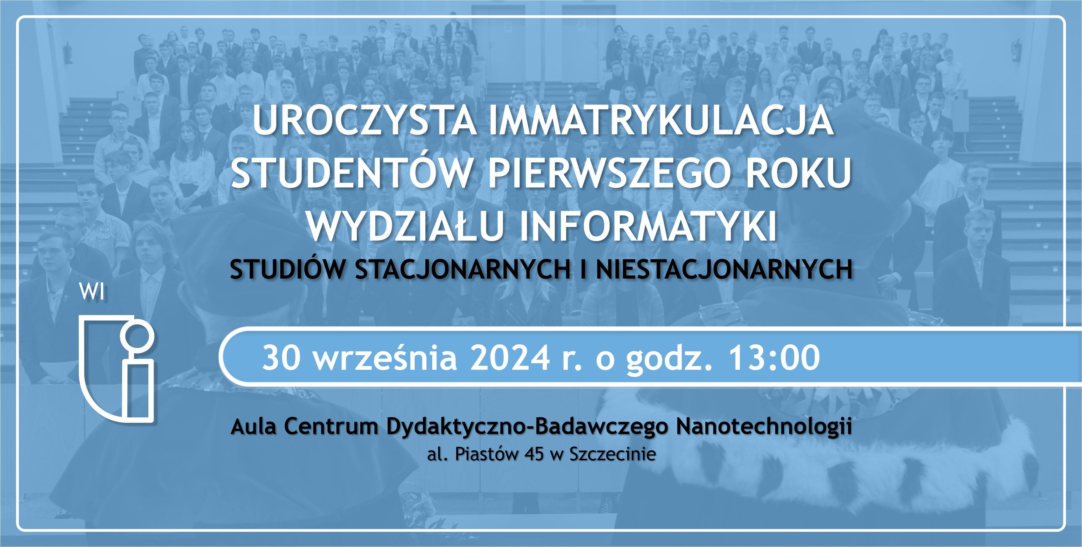 Kolejny rocznik informatyków rozpoczął studia na WI