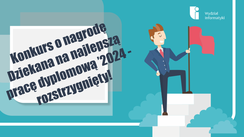 grafika ozdobna, obrazek wektorowy, mężczyzna na szczycie chodów z czerwona flagą w dłoni