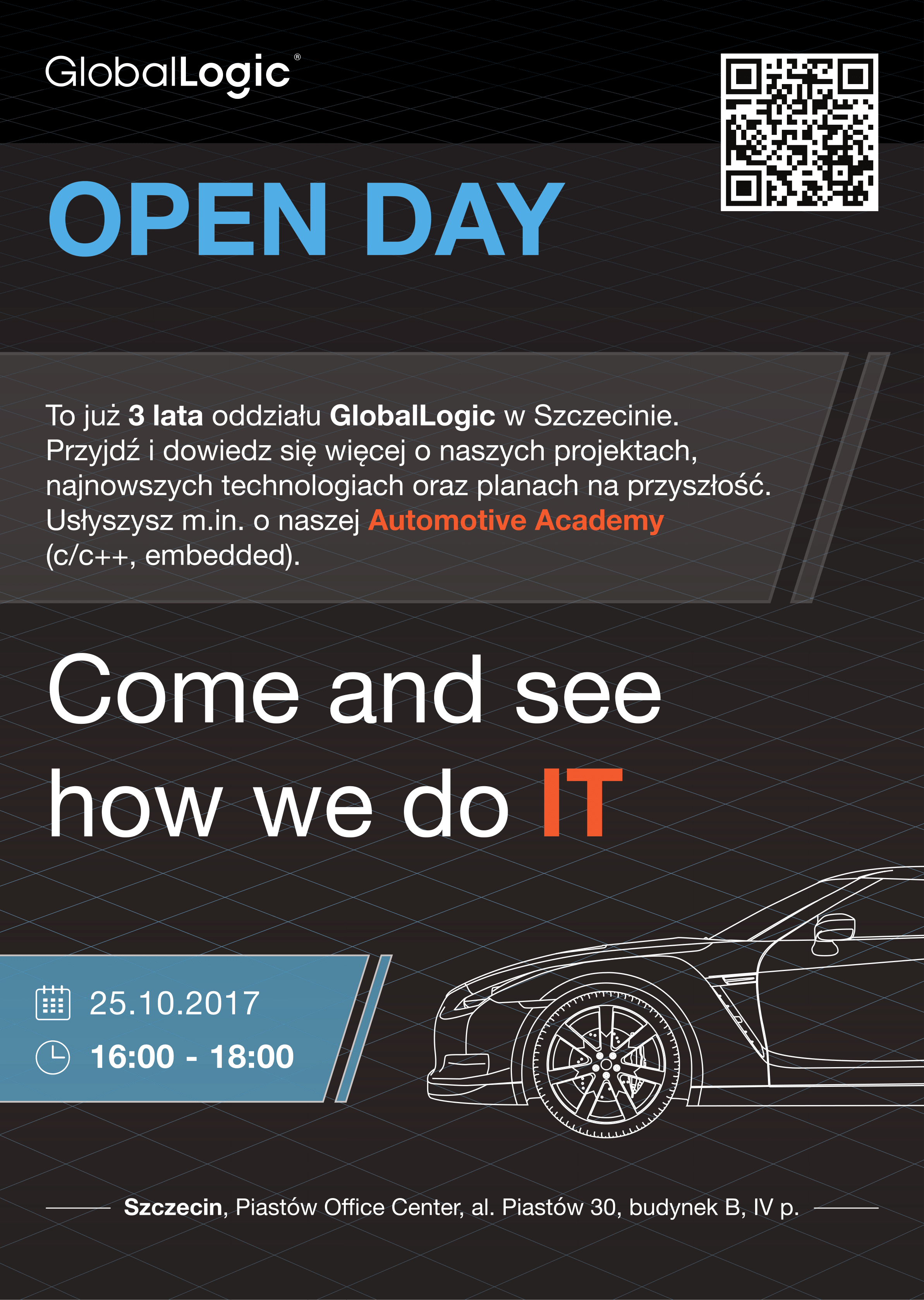 GlobalLogic Open Day - plakat